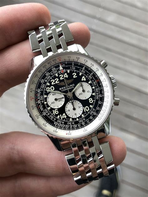 breitling navitimer cosmonaute a12322|breitling cosmonaute 24 hr watch.